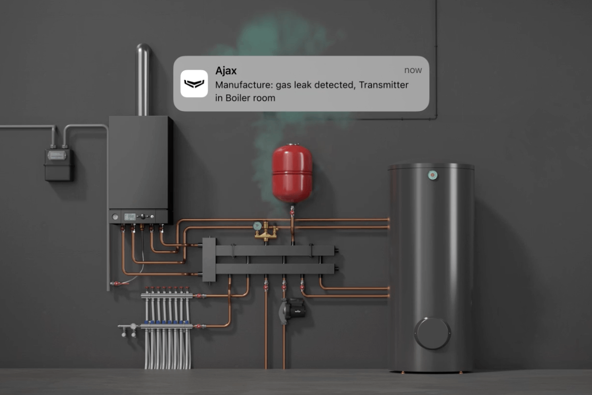Ajax Superior Transmitter Fibra – Bezchybný provoz Fibra